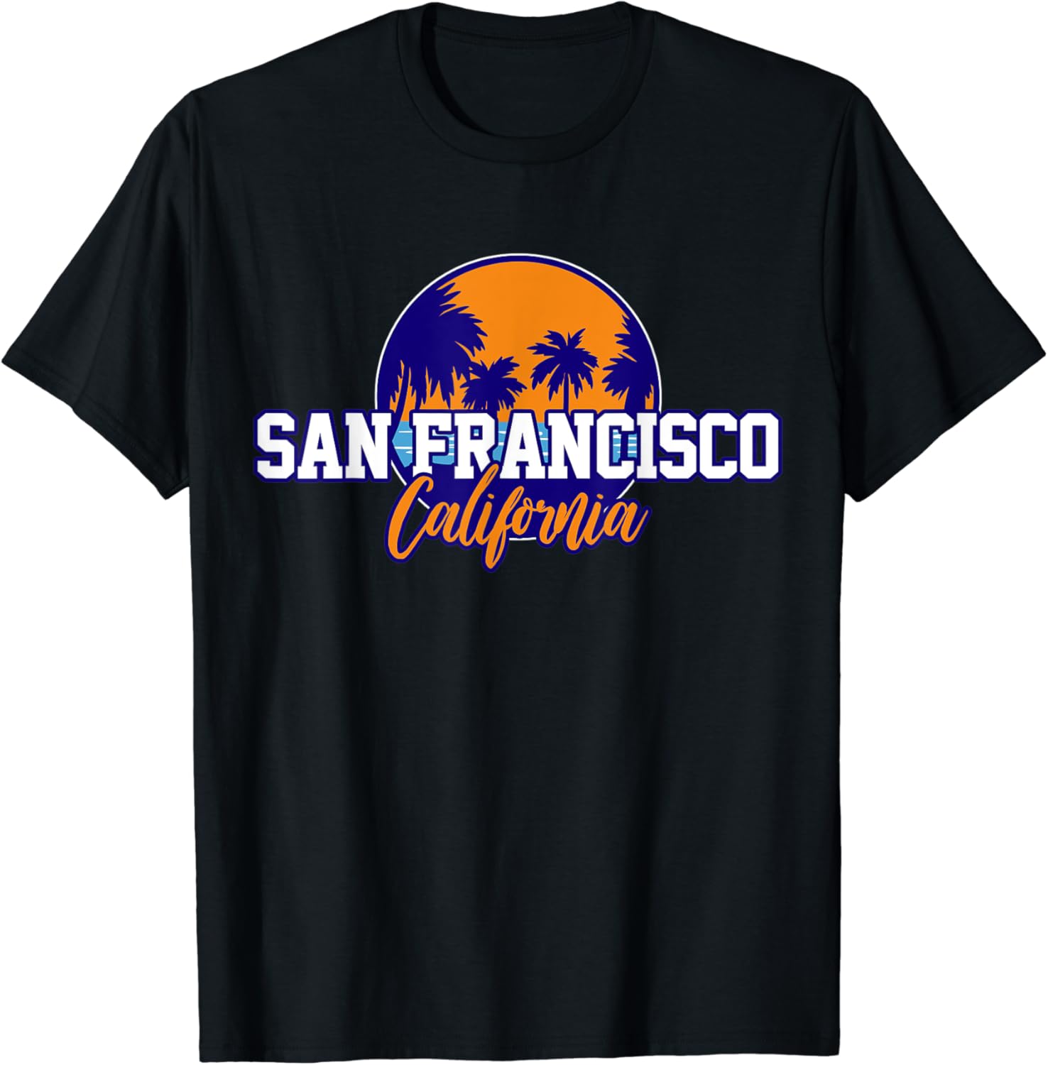 Amazon.com: San Francisco California Retro Gift T-Shirt: Clothing